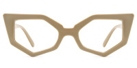 Geometric Gray Frame