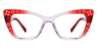 Cateye Red Frame