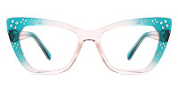 Cateye Green Frame