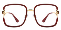 Square Red Frame