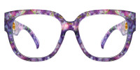 Square Purple Frame