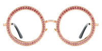 Round Pink Frame