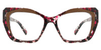 Cateye Floral Frame
