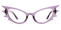 Cateye Purple Frame