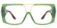 Aviator Green Frame