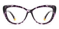 Cateye Purple Frame