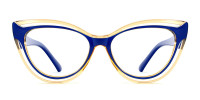 Cateye Blue Frame