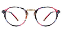 Round Floral Frame