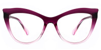 Cateye Purple Frame
