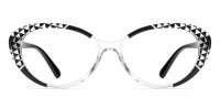 Oval Black Frame
