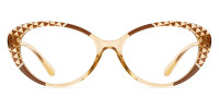 Oval Brown Frame