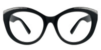 Cateye Black Frame