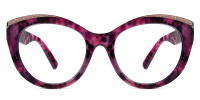 Cateye Purple Frame