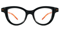 Round Black Frame