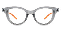 Round Gray Frame