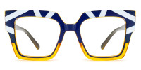 Square Blue Frame