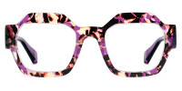 Geometric Purple Frame