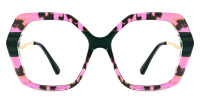 Geometric Pink Frame