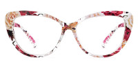 Cateye Floral Frame