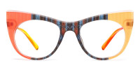 Cateye Orange Frame