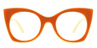 Butterfly Orange Frame