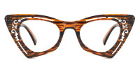 Butterfly Brown Frame