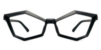 Geometric Black Frame