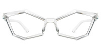 Geometric Clear Frame
