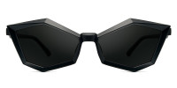 Geometric Black Sunglasses