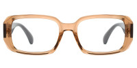 Square Brown Frame
