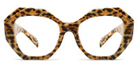 Geometric Brown Frame