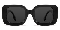 Rectangle Black Sunglasses