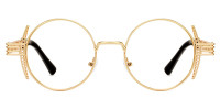 Round Gold Frame