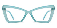 Cateye Blue Frame