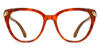 Cateye Brown Frame
