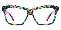 Geometric Purple Frame
