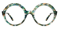 Round Green Frame