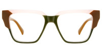 Square Brown Frame
