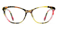Cateye Floral Frame