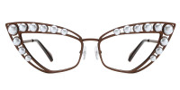 Cateye Brown Frame