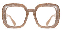Square Brown Frame