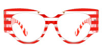 Cateye Red Frame