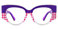 Cateye Purple Frame
