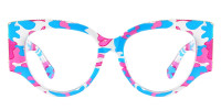 Cateye Blue Frame