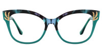 Cateye Green Frame