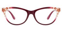 Cateye Red Frame