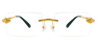 Rectangle Gold Frame