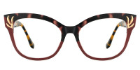 Cateye Red Frame
