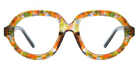 Oval Floral Frame