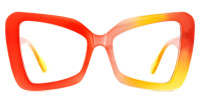 Butterfly Orange Frame